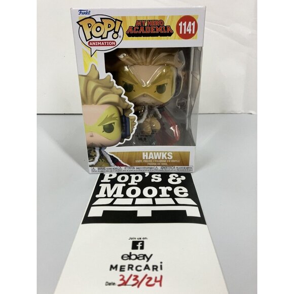 Funko Pop! My Hero Academia: Hawks 1141 Vinyl Figure - Picture 1 of 7